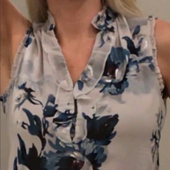 BEAUTIFUL WHITE HOUSE/BLK MKT BRAND NEW w/ruffles! - Picture 8 of 10